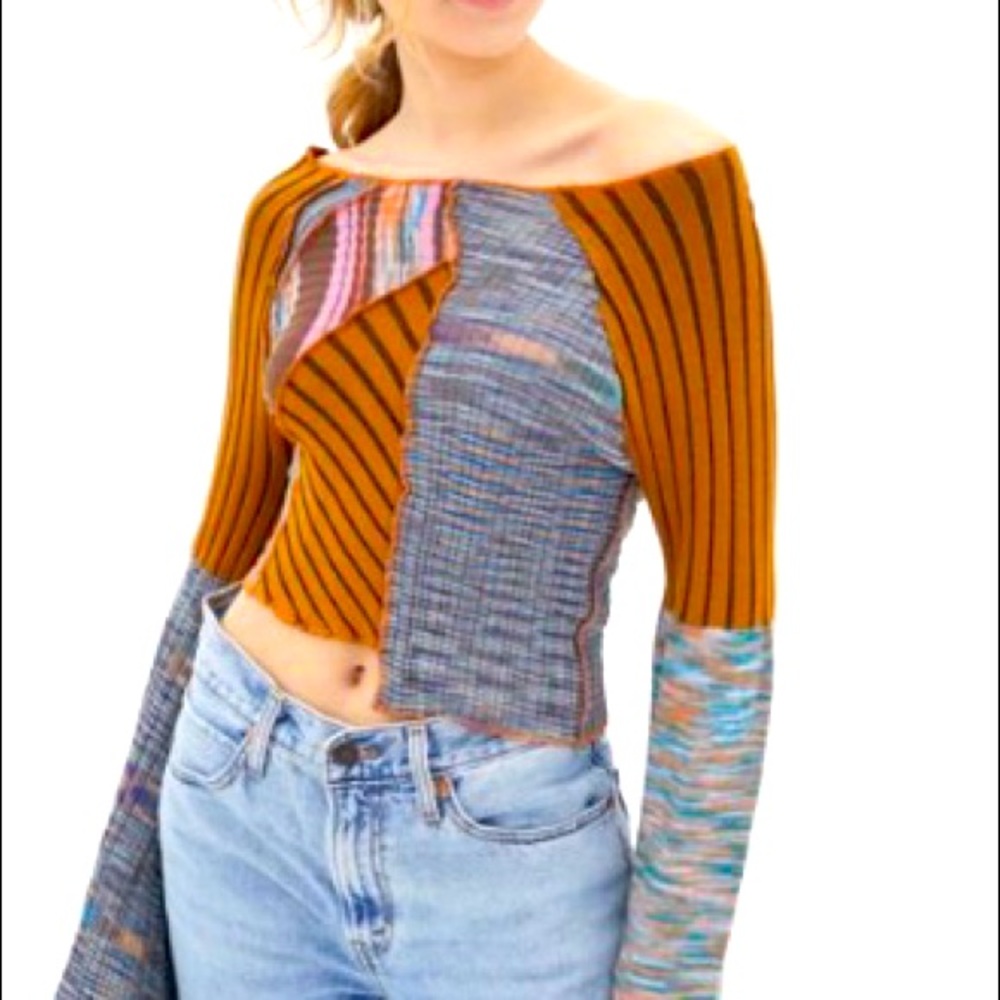 SALE! UO panel stitch top